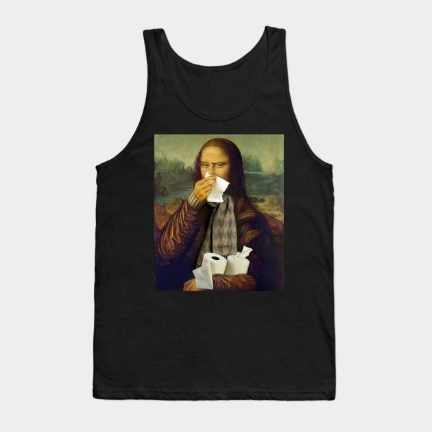 quarantine Lisa influenza Tank Top by bospizza99